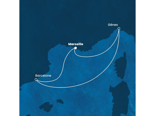 Espagne - Barcelone - Italie - Gênes - Croisière en Espagne, Italie à bord du Costa Fascinosa