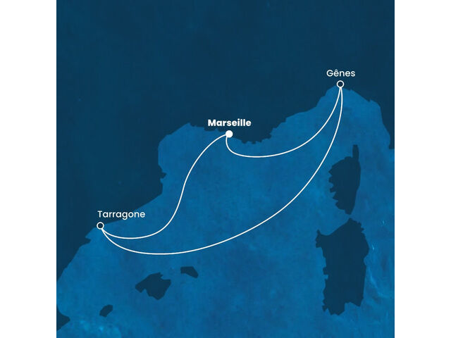 Espagne - Costa Dorada - Tarragone - Italie - Gênes - Croisière en Espagne, Italie à bord du Costa Fascinosa