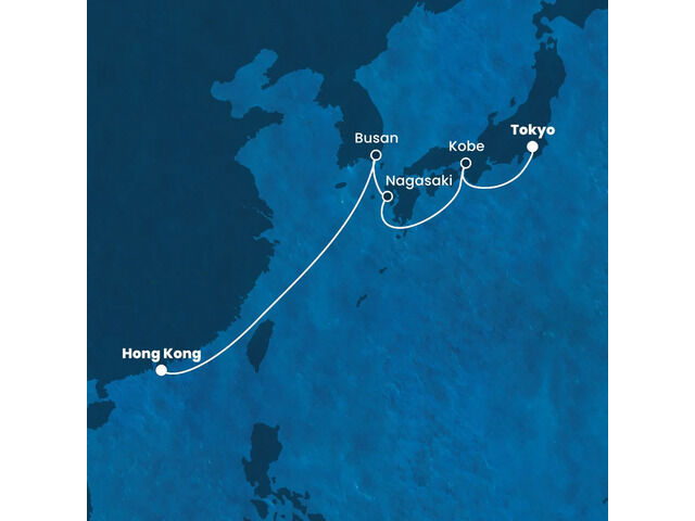 Japon, Corée du Sud, Chine avec le Costa Serena
