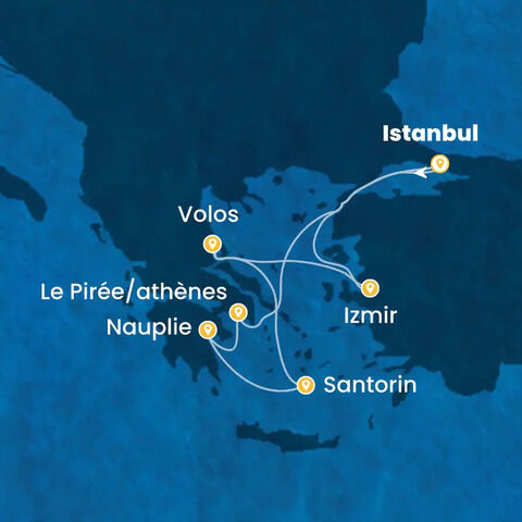 Turquie, Grèce à bord du Costa Pacifica